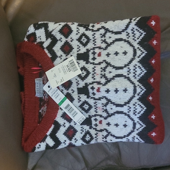 Women's Snowman Christmas sweater Women sz L - Picture 2 of 3